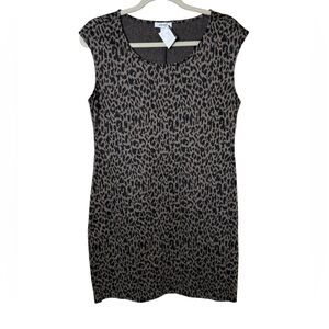 Nine West Animal Print Mini Dress